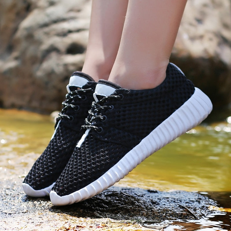 2020 Women Sneakers Vulcanized Shoes Woman Fashion Tenis Feminino Light Mesh Ladies Shoes Casual Women Shoes Zapatillas Mujer