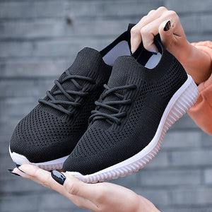 Women Casual Shoes Fashion Breathable Walking Mesh Flat Shoes Woman White Sneakers Women 2020 Tenis Feminino Gym Shoes Sport