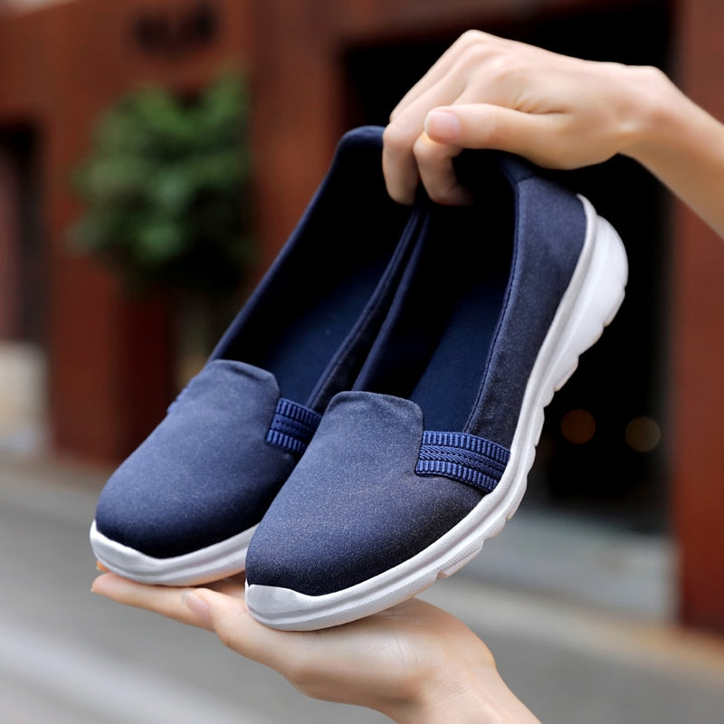 Women Flats Loafers Shoes Woman Comfortable Casual Ladies Shoes Sneakers Women Slip-on Ballerina Flats Shoes Zapatillas Mujer