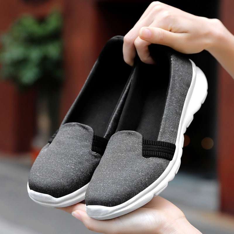 Women Flats Loafers Shoes Woman Comfortable Casual Ladies Shoes Sneakers Women Slip-on Ballerina Flats Shoes Zapatillas Mujer