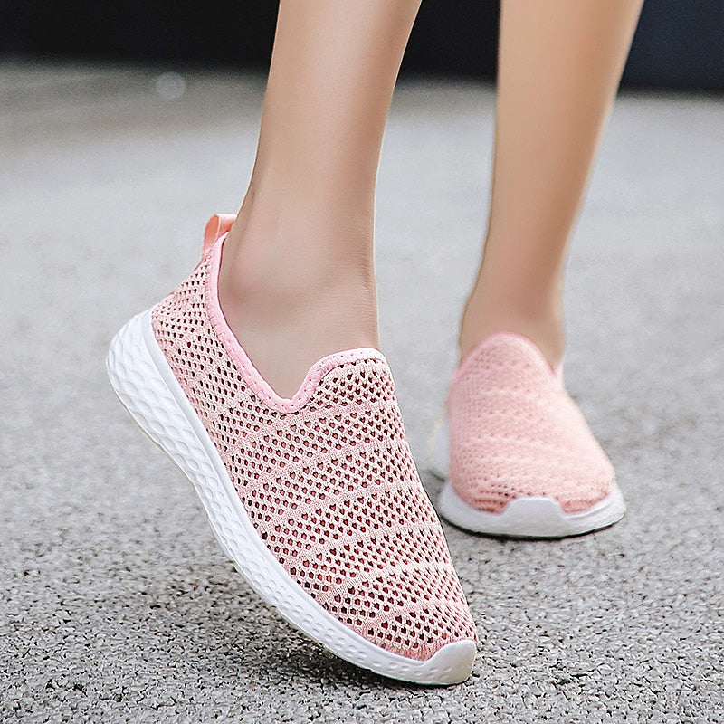 Women Sandals 2020 Mesh Breathable Women Shoes Fashion Sneakers Shoes Soft Comfortable Summer Shoes Women Zapatos De Mujer